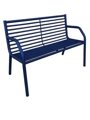 Banco de praça com encosto