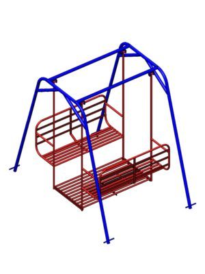 Balanço terraço quatro lugares