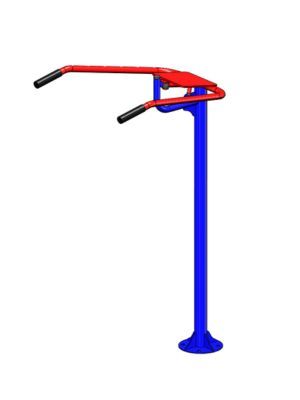 Puxada alta cadeirante