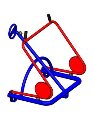 Remada para cadeirante